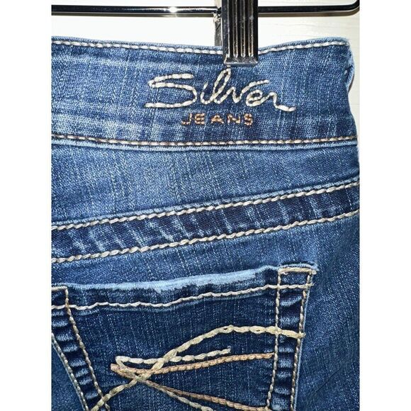 Silver Jeans SUKI Capri Cropped Jeans Size 26 - Picture 11 of 15